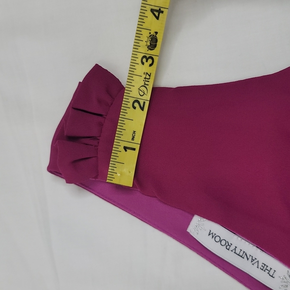 The Vanity Room fuchsia sleeveless dress sz XS - Picture 9 of 12